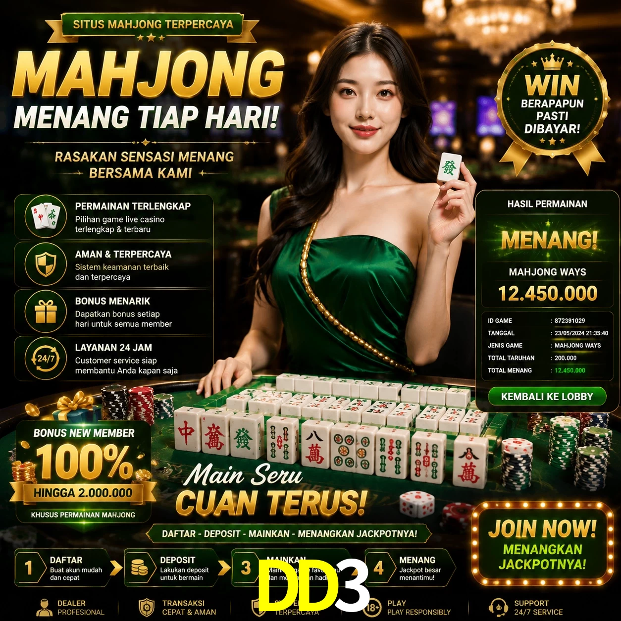 Cashback VIP DD3 - reembolso semanal